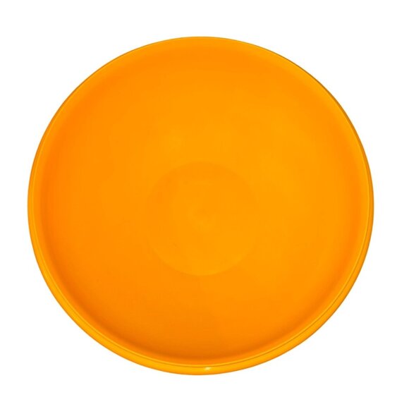 Tupperware 26 Cup Mixing Bowls Set Of 2 12-Inch Yellow & Orange Plastic Kitchenw - Picture 3 of 6